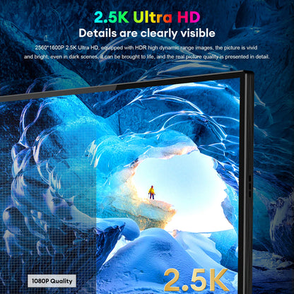 Ryoiki 16” 2.5K 144Hz Touch Screen Portable Monitor – Elite Display for Gaming and Professionals